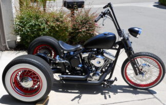 OLD SCHOOL BOBBER TRIKE BUILT BY KENDALL HENDRICKS