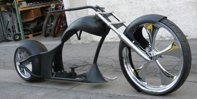 N338  SUPER SLED 300 WITH 30 INCH FRONT WHEEL