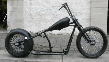 n346-copy N346 OG GANGSTER 250 BOBBER , 23 FRONT WITH FAT SPOKES