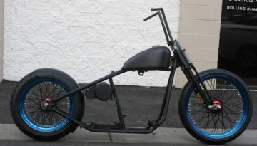 n351 – Copy N351 MMW AMERICAN OG 200 TIRE , 23 FRONT BOBBER ROLLING CHASSIS