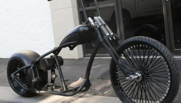 N354 BIG DADDY 300 SOFTAIL BOBBER 26 FRONT