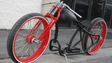 N356 MMW SCHWINN SUPER DUPER BOARDTRACK WITH HOOP SPRINGER