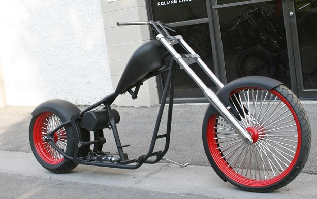 A Custom West Coast Chopper Built for Style -  Motors Blog