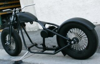 N234 OG FAT TIRE RIGID BOBBER WITH FAT SPOKES