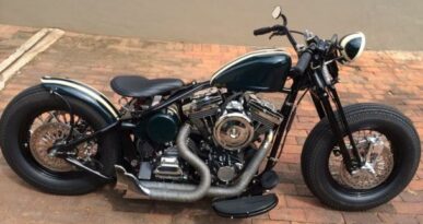 amazing bobber build by LOUWRENS MILLER ENG from South Africa