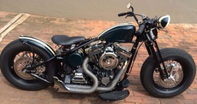 amazing bobber build by LOUWRENS MILLER ENG from South Africa