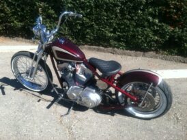 COOL SPORTSTER BOBBER BUILT BY BATTLE BORN CUSTOMS