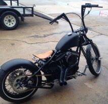 NICE 200 TIRE SPORTSTER BOBBER BUILT BY GANNON GREER